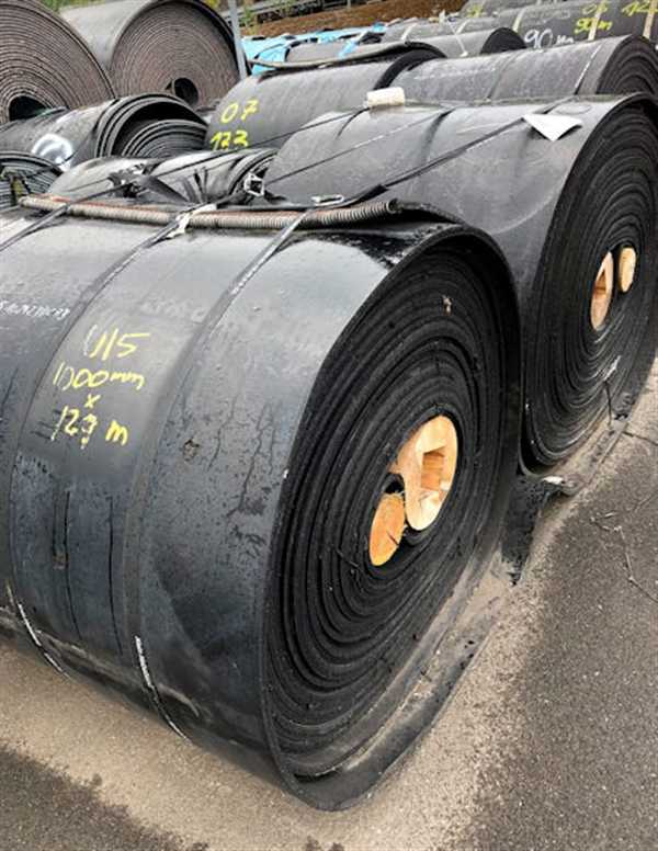 45,829.6' L Of Used Fenner Dunlop Conveyor Belting, 1200mm W X 13911m L (47" W X 45,829.6' L))